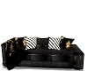 Black and Gold Sofa