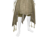 !V Gold Titan Toga Skirt
