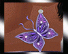 Butterfly Purple Parure