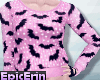 [E]*Pastel Bat Sweater2*