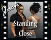Standing Close Couple