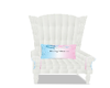 Wht Gender Reveal Chair