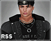 RSS VARSITY BLACK JACKET