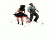3 Person family dance