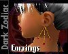 garnet earings