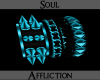 R/F - Spiked-Cyan