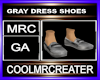 GRAY DRESS SHOES