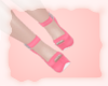 A: Pink heels