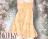 lace gown yellow