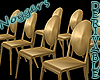 Gold Ceremony Chairs