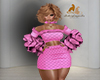 Rhonda Ruffles Pink