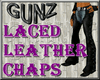 @ Laced Leather Chaps
