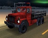 ! ! Red Winter Truck