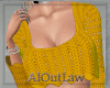 Yellow Sweater Skirt RL