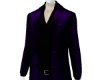 Royal purple suit