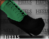 !H! Suede Shoes Green