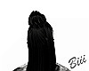 Animated long hair-Black