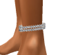 Beautiful diamond anklet