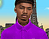 Purple Golf Shirt