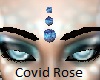 Covid Rose Forehead Gem