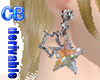 double star earrings