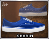 S| Blue Vans