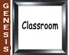 N Ebony Classroom Sign