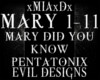 [M]MARY DID YOU KNOW