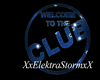 Blue Glitz Welcome