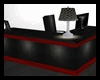Red and Black Desk
