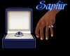 SAPHIR & diam ring left