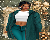 Teal Hood Coat+T Lyrbl