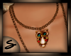 !S Vintage Owl Necklace 