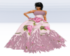 Roses & Feathers gown