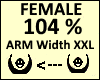Arm Scaler XXL 104% Fema