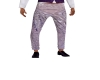 pantalon violet homme