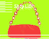 Red GLD Chain Pouch