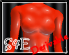[S4E] Bodysuit PVC Red