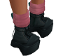kid boots wif socks