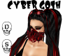  goth Mask red