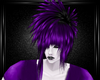 b purple kawaii hairs M