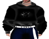 MOLETON  BLACK C/ CINTO