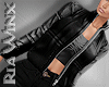 Black Puff Coat + Top