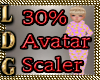 30% Avatar Scaler