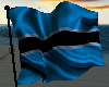 Poses Flag Botswana