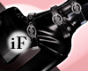 Vinyl Black Boots