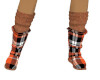 Fall Boots Plaid