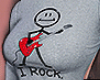 Graphic I Rock Tee
