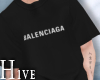 <Hv> BL T-Shirt - Black
