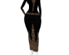 Black Arabic dress